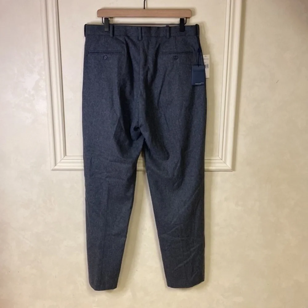 New! Polo by Ralph Lauren Gray Wool Dress Pants size 34/32